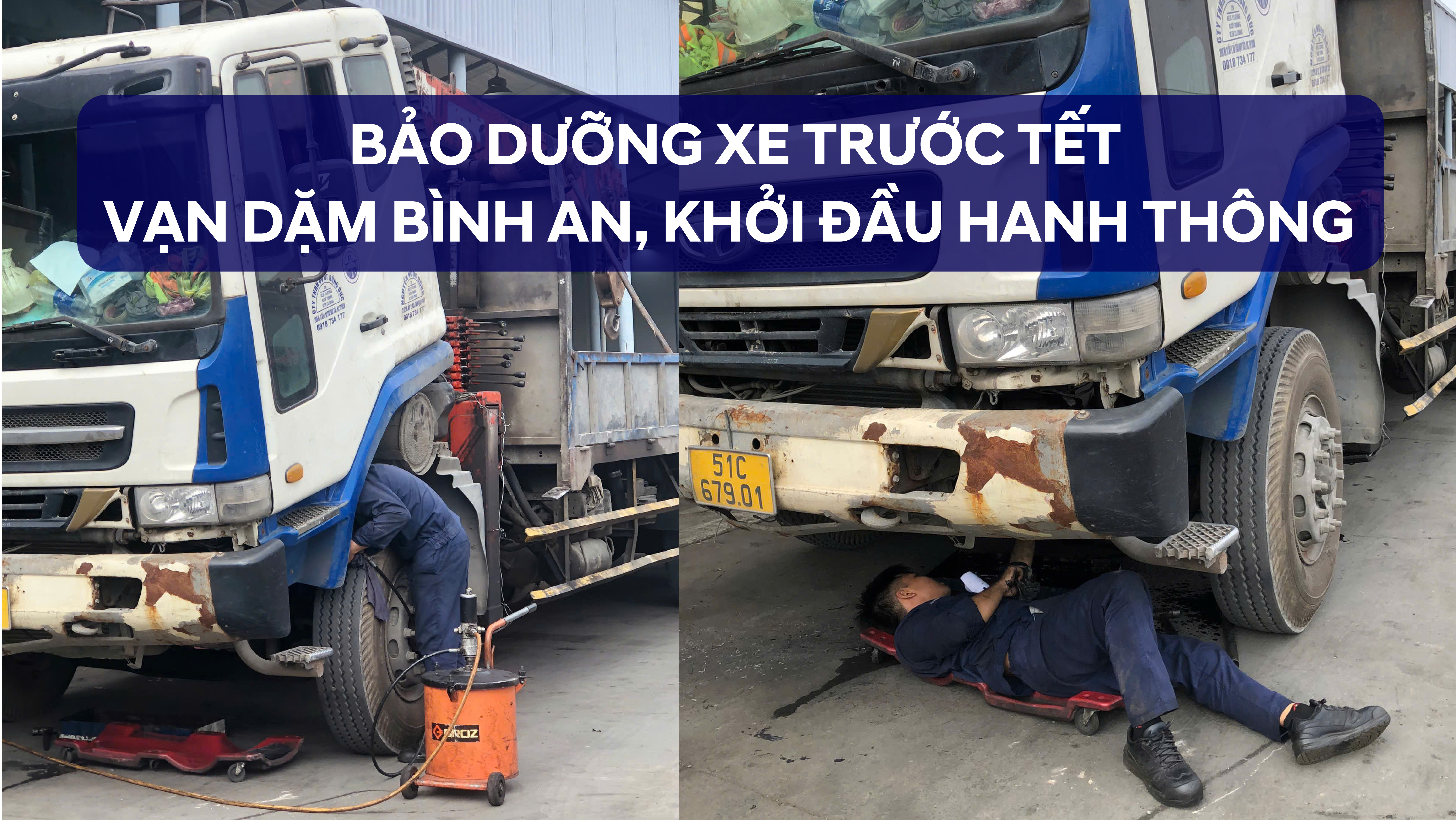 BẢO DƯỠNG XE TRƯỚC TẾT: VẠN DẶM BÌNH AN, KHỞI ĐẦU HANH THÔNG
